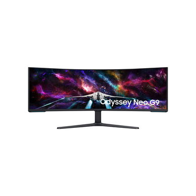 Samsung - Odyssey Neo G9 Dual 4K HDR 240 Hz, Curved Ultrawide Gaming Monitor