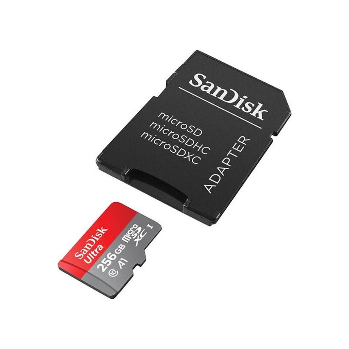 SanDisk - SDSQUAC - Ultra UHS-I microSDXC Memory Card with SD Adapter