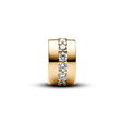 Clear Sparkling Row Clip Charm #761972C01 Clear Sparkling Row Clip Charm #761972C01