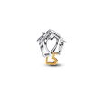 Home Silver And 14K Gold-Plated Charm Home Silver And 14K Gold-Plated Charm