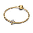 Home Silver And 14K Gold-Plated Charm Home Silver And 14K Gold-Plated Charm