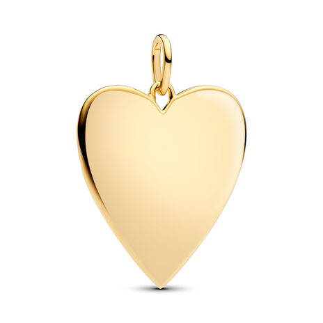 En Oversized Heart 14K Gold-Plated