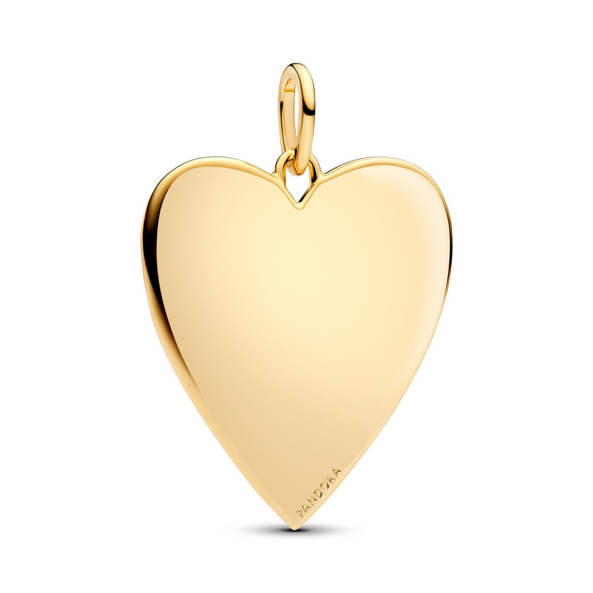 En Oversized Heart 14K Gold-Plated