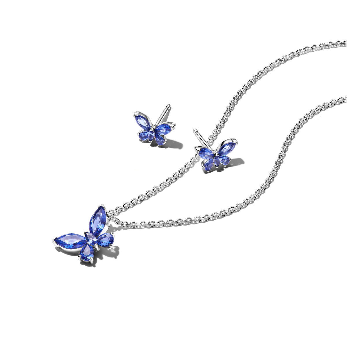 Sparkling Blue Butterfly Gift Set