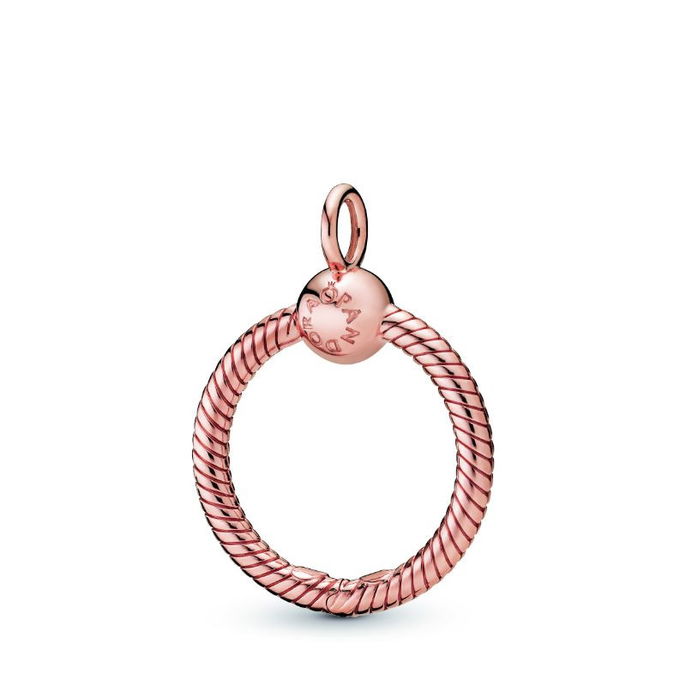 Small Pandora Rose O Pendant