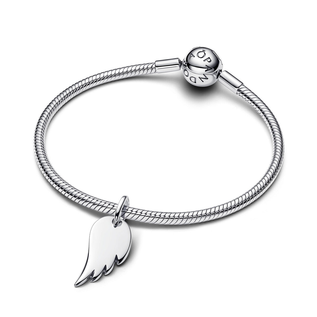 En Angel Wing Sterling Silver Pendenat