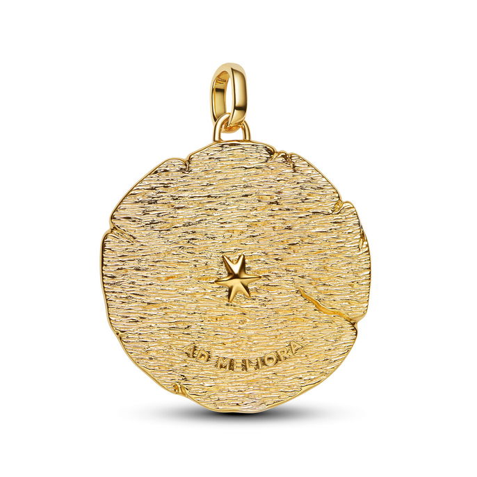 Crossing Arrows 14K Gold-Pltd Medallion