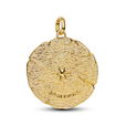 Crossing Arrows 14K Gold-Pltd Medallion Crossing Arrows 14K Gold-Pltd Medallion