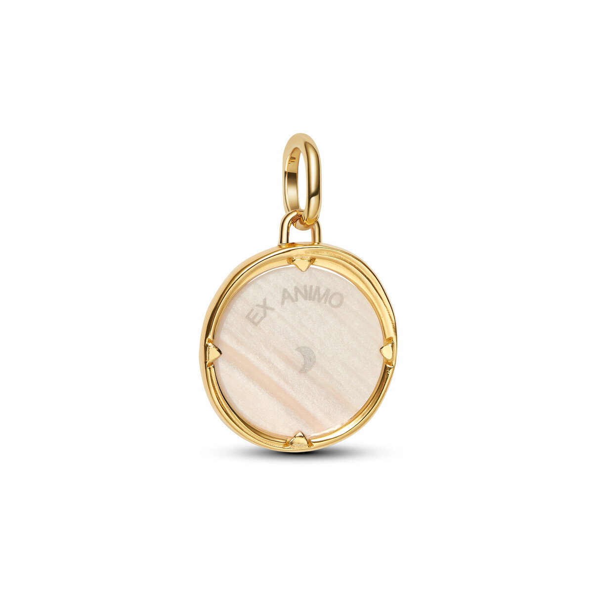 Pegasus 14K Gold-Plated Medallion W Pear