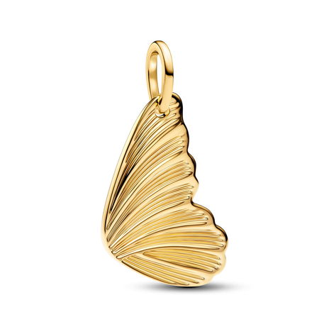 En Butterfly Wing 14K Gold-Plated Pendan