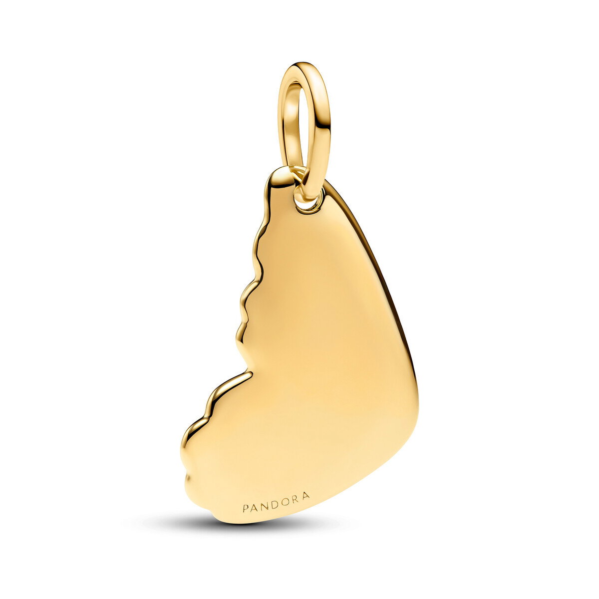 En Butterfly Wing 14K Gold-Plated Pendan