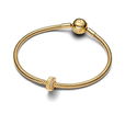 14K Gold-Plated Clip With Clear Cubiczi 14K Gold-Plated Clip With Clear Cubiczi