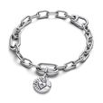 Heart Silver Medallion W Clr Cb Zir Heart Silver Medallion W Clr Cb Zir
