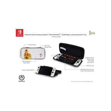 Nintendo - Slim Case for Nintendo Switch - OLED Model, Nintendo Switch and Nintendo Switch Lite - Princess Zelda,Various Colors