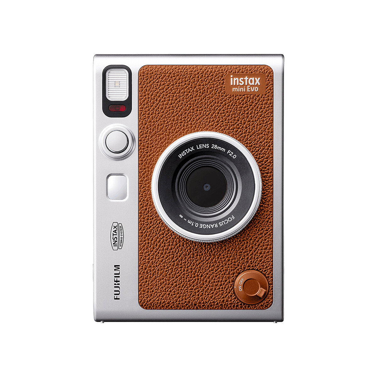 Fujifilm - Camera Instax Mini Evo - Brown