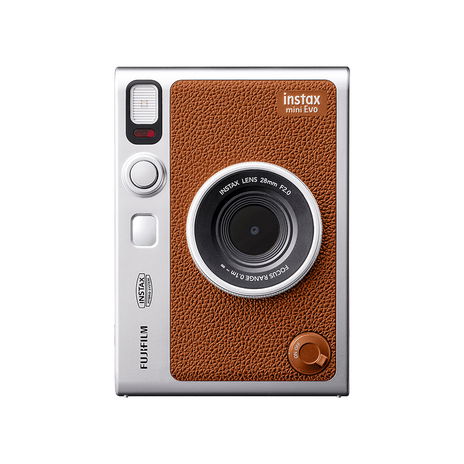 Fujifilm - Camera Instax Mini Evo - Brown
