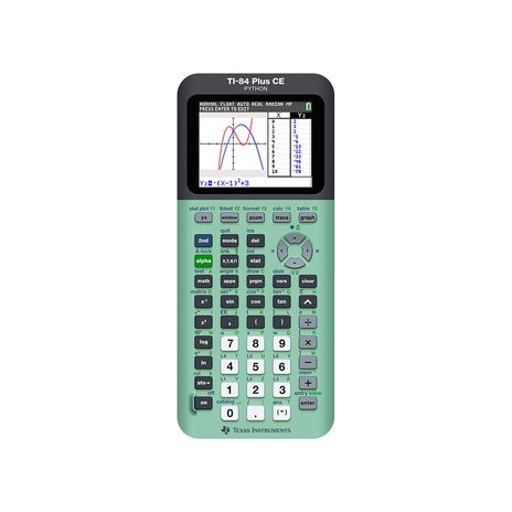Texas Instruments - Graphics Calculator - Mint Green