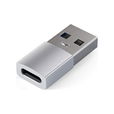 Satechi - Type-A to Type-C Adapter - Silver Satechi - Type-A to Type-C Adapter - Silver