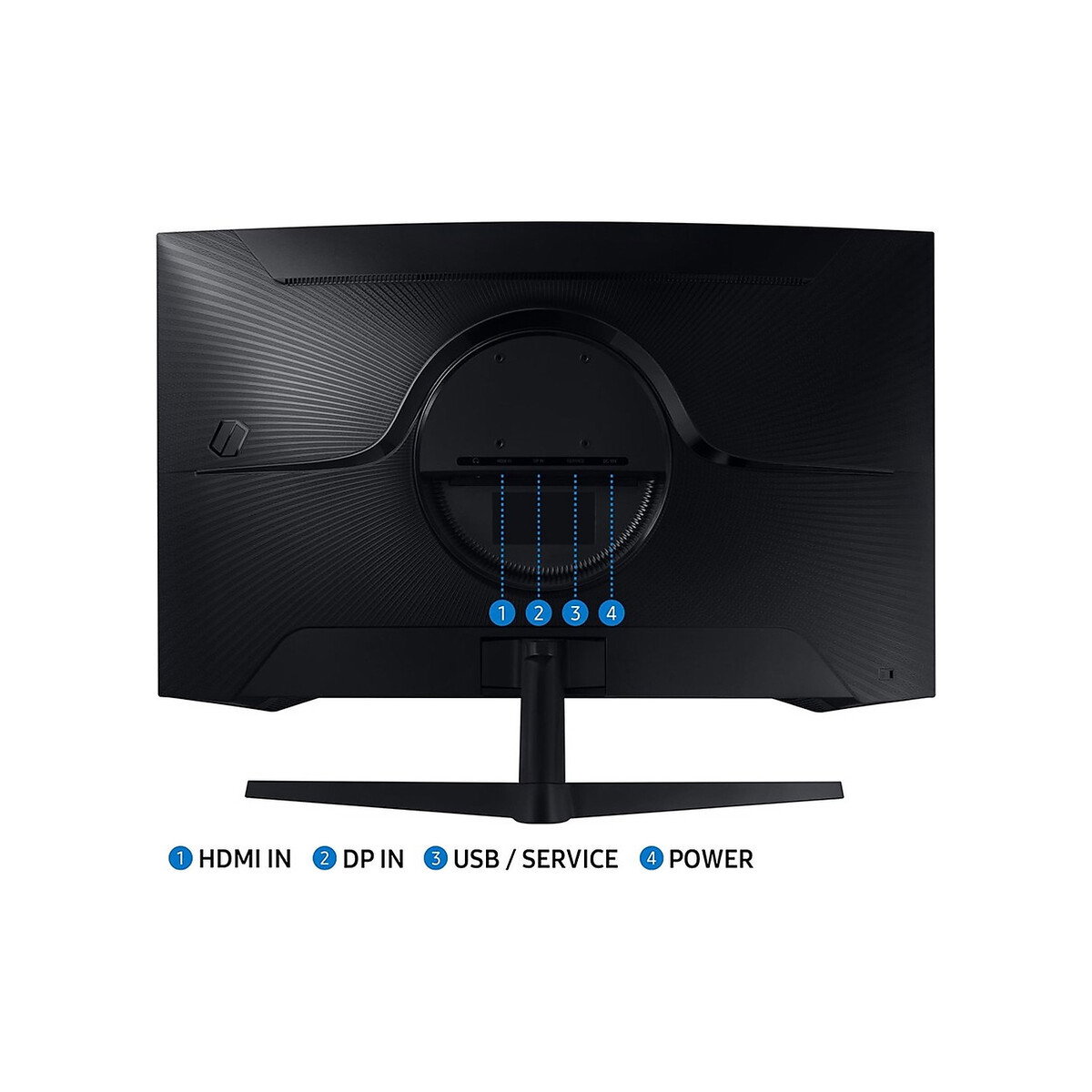 Samsung - 32" Monitor Odyssey G55 165Hz HDR