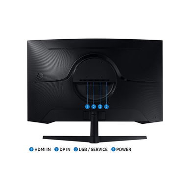Samsung - 32" Monitor Odyssey G55 165Hz HDR