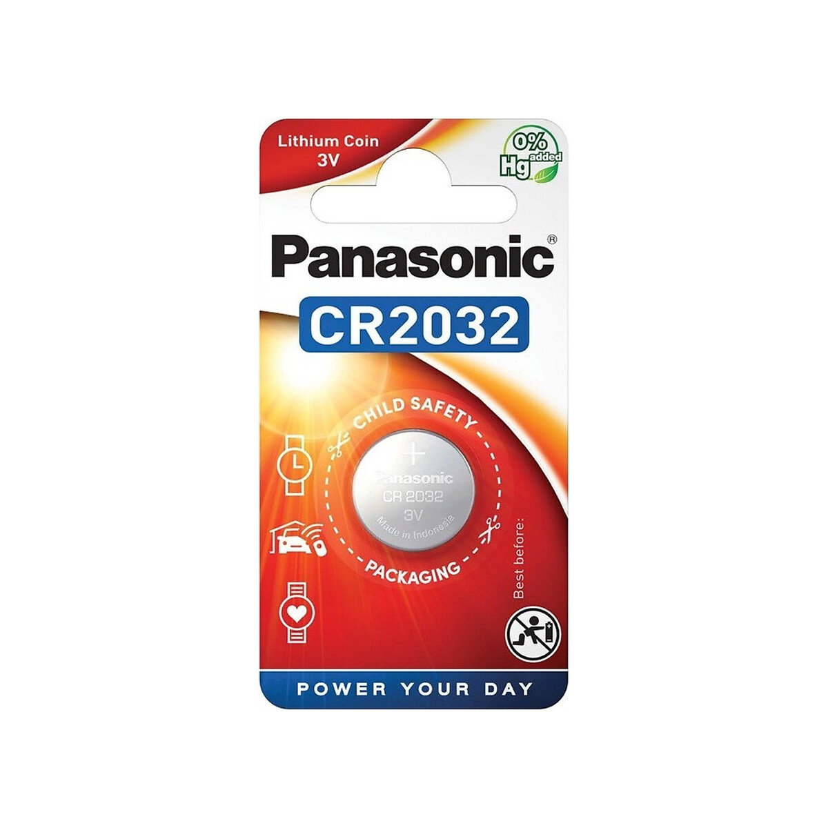 Panasonic - Lithium Battery 3V CR2032