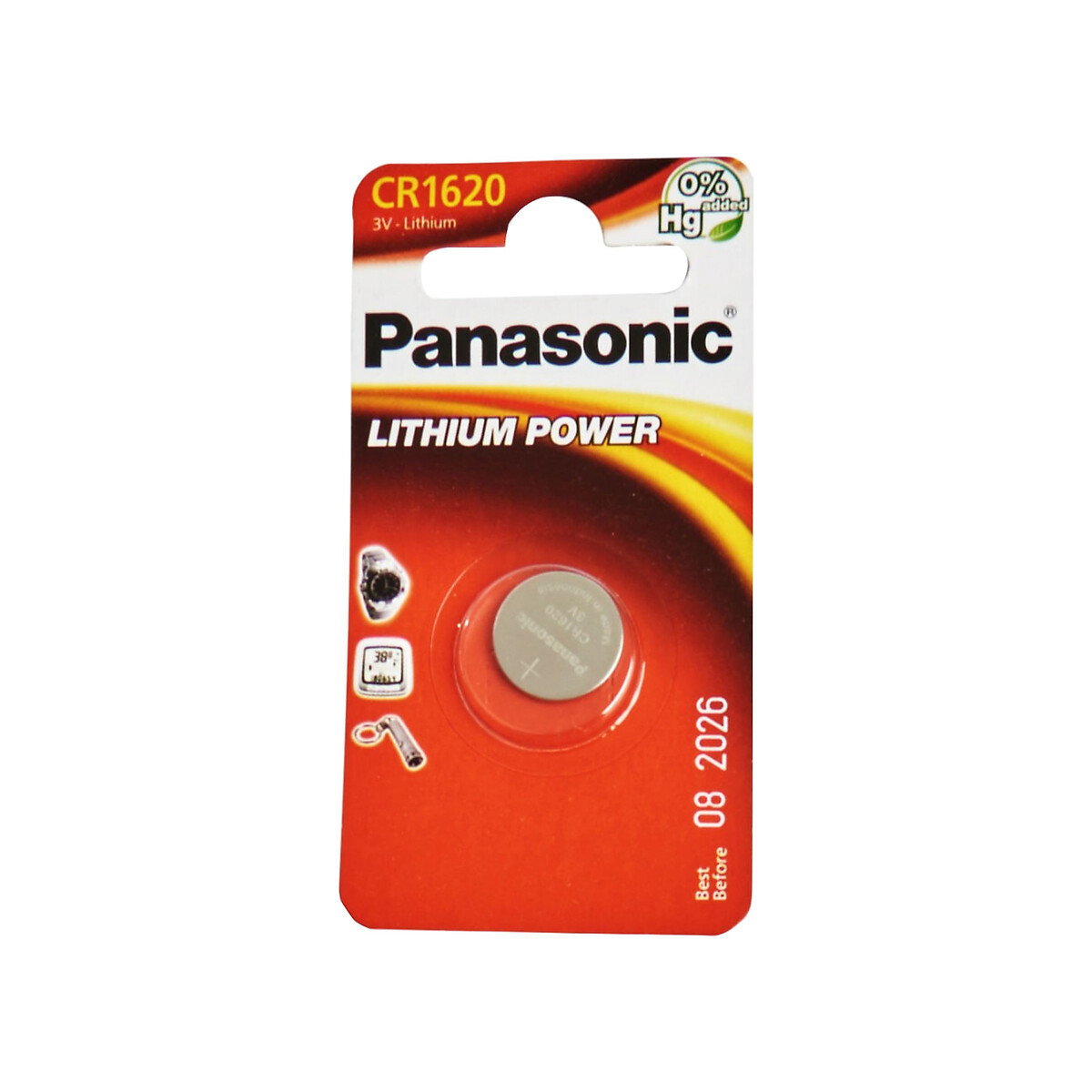 Panasonic - Battery CR1620