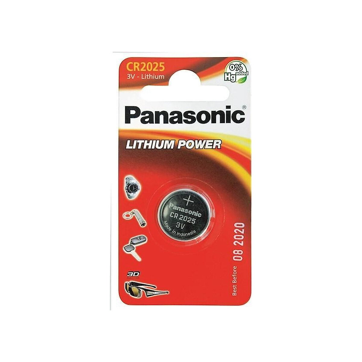Panasonic - Alkaline Battery 3V CR2025