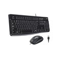Logitech - MK120 Corded Keyboard and Mouse Combo Logitech - MK120 Corded Keyboard and Mouse Combo