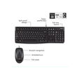 Logitech - MK120 Corded Keyboard and Mouse Combo Logitech - MK120 Corded Keyboard and Mouse Combo