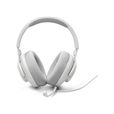 JBL - Quantum 100M2 Wired Gaming Headset - White JBL - Quantum 100M2 Wired Gaming Headset - White