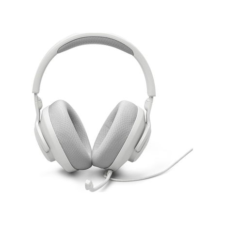JBL - Quantum 100M2 Wired Gaming Headset - White
