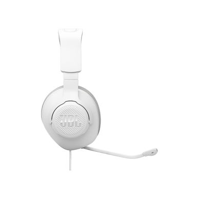 JBL - Quantum 100M2 Wired Gaming Headset - White