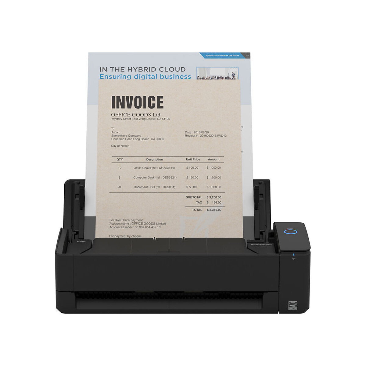 Fujitsu - ScanSnap iX1300 - Black