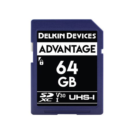 Delkin Devices - 64GB 633X UHS-I Memory Card