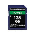 Delkin Devices - 128GB Power SDXC 2000 x uhs-ii U3/V90 Memory Card Delkin Devices - 128GB Power SDXC 2000 x uhs-ii U3/V90 Memory Card