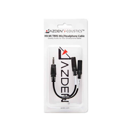 Azden - Mic/Headphone Adapter Cable