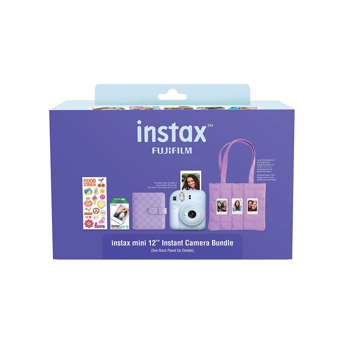 Fujifilm - instax mini 12 Instant Film Camera Holiday Bundle