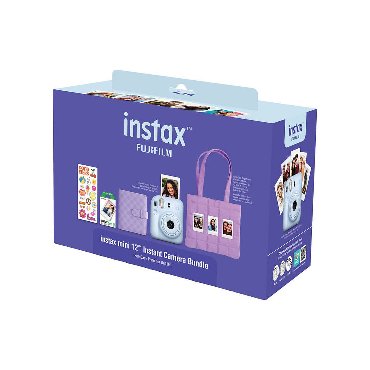 Fujifilm - instax mini 12 Instant Film Camera Holiday Bundle