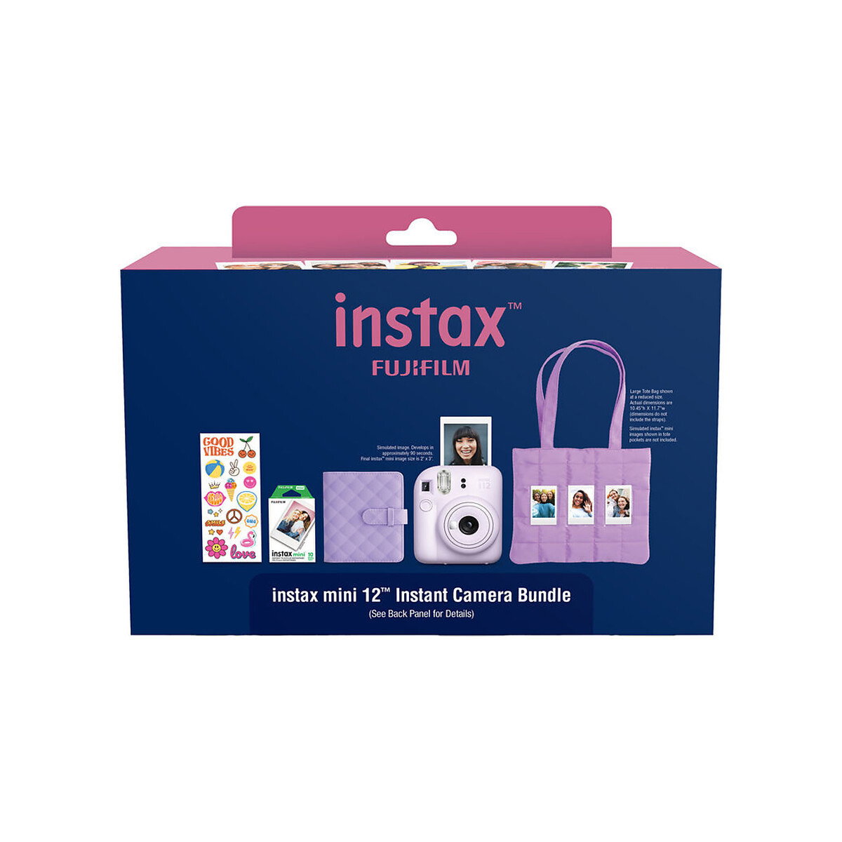 Fujifilm - instax mini 12 Instant Film Camera Holiday Bundle