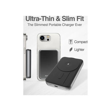 Argomtech - Power Bank Magnetic MS10 10000mAh - Aluminum