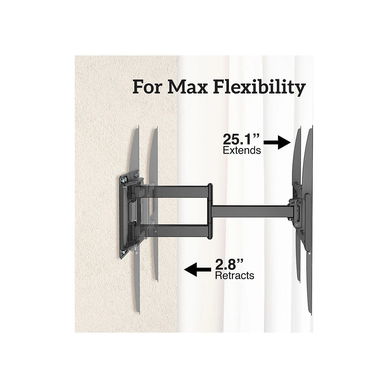 Argomtech - TV Wall Mount 50" - 105" Heavy Duty Full Motion