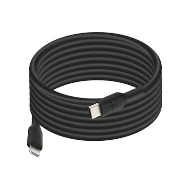 Belkin - 1 Meter Usb C to Lightning - Black