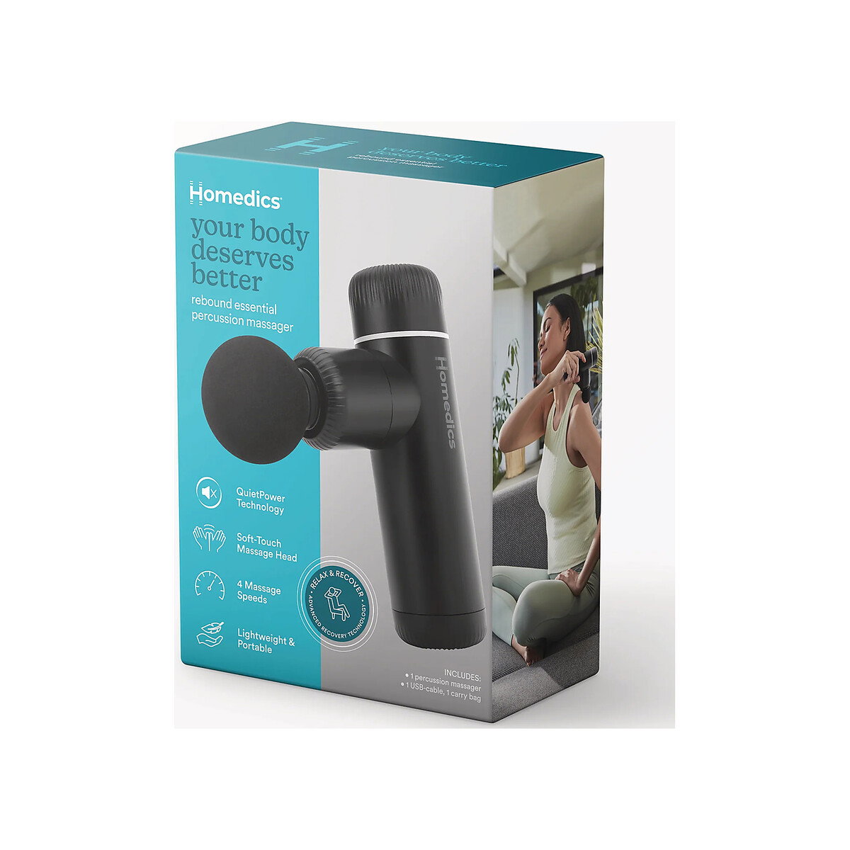 Homedics - Rebound Essential Percussion Massager
