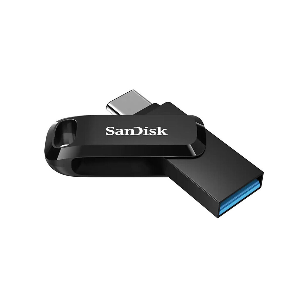 SanDisk - 32GB Ultra Dual Drive Go 2-in-1 Flash Drive (Black)
