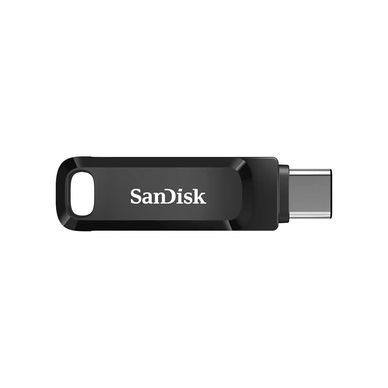 SanDisk - 32GB Ultra Dual Drive Go 2-in-1 Flash Drive (Black)