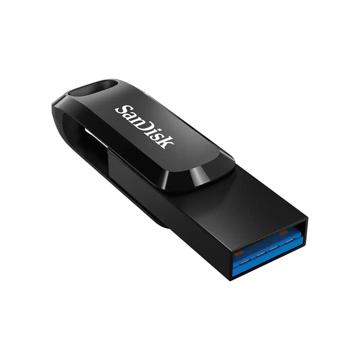 SanDisk - 32GB Ultra Dual Drive Go 2-in-1 Flash Drive (Black)