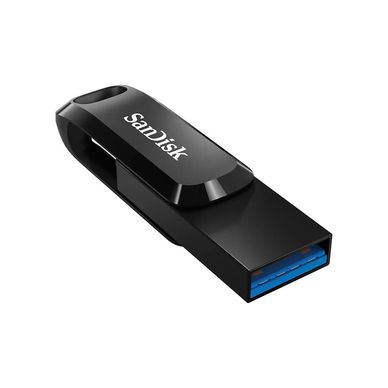 SanDisk - 32GB Ultra Dual Drive Go 2-in-1 Flash Drive (Black)
