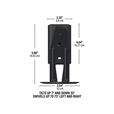 Sanus - Adjustable Speaker Wall Mount designed for the Sonos Era 100 Sanus - Adjustable Speaker Wall Mount designed for the Sonos Era 100