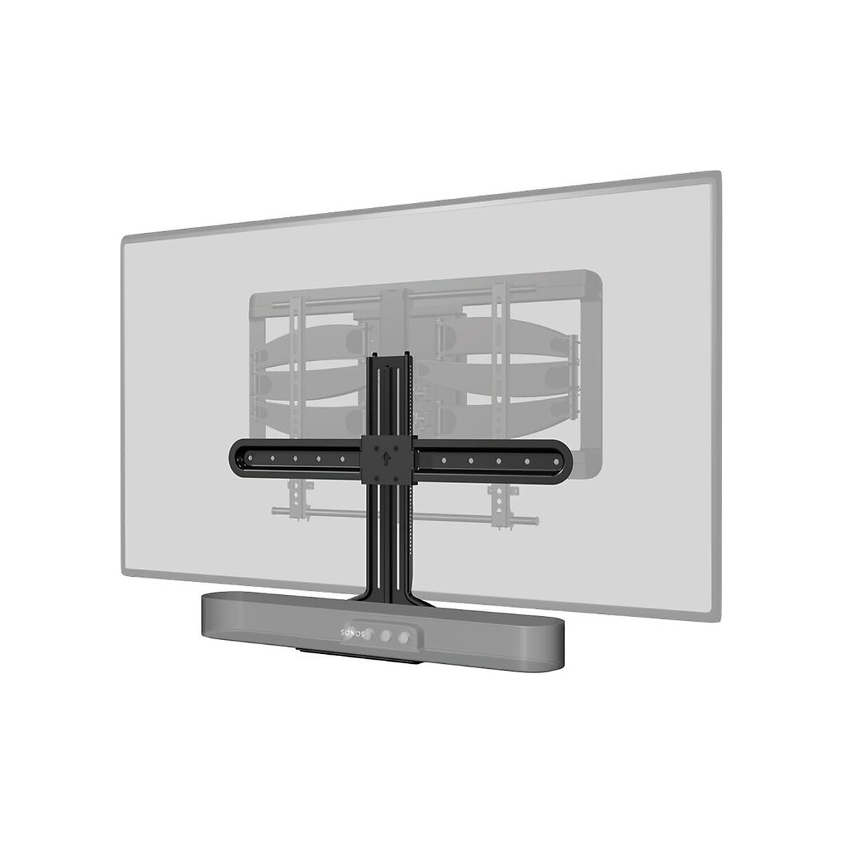 Sanus - Soundbar Mount for Sonos Beam - Black