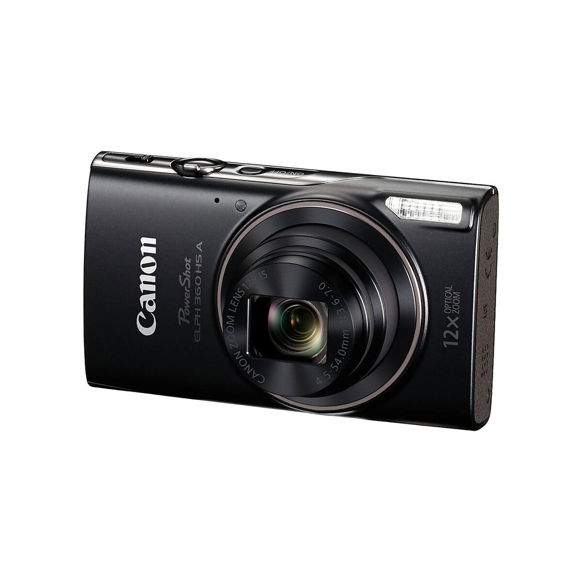 Canon - PowerShot ELPH 360 HS A Camera - Black